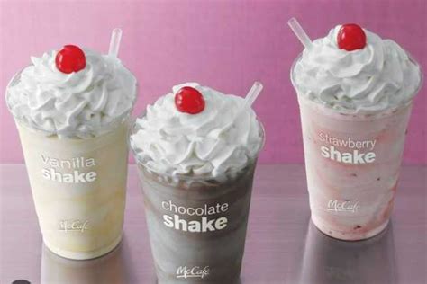 Burger King Milkshakes - Burger King Menu