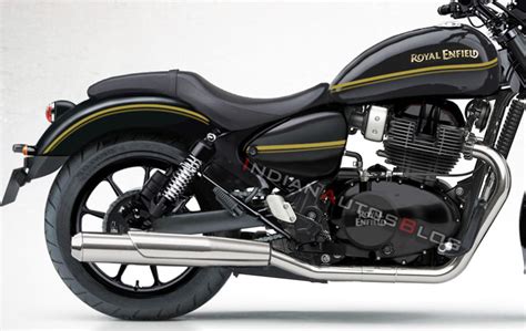 Upcoming Royal Enfield Cruiser 650 cc Twin-Cylinder Rendered