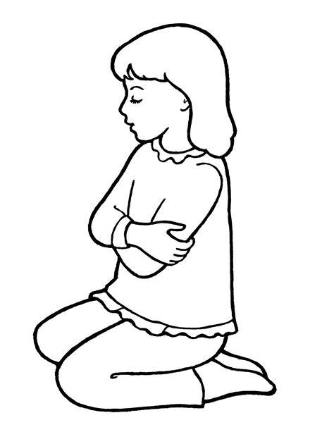 Small Girl Kneeling