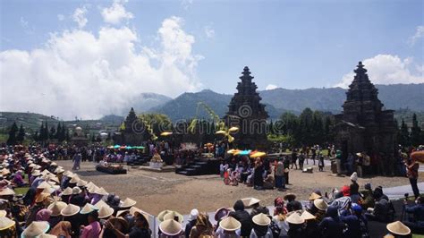 Dieng cultural festival editorial photo. Image of tourism - 261766566