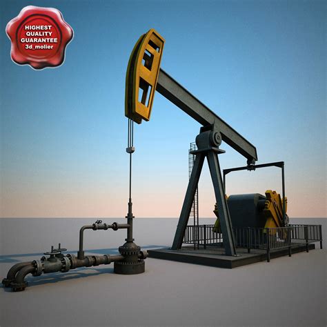 3d oil pump pumpjack