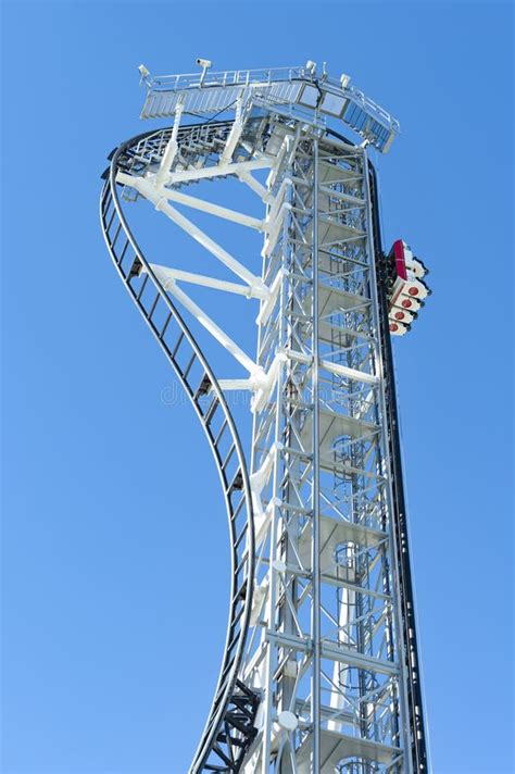 Fuji-Q Highland, Fujiyoshida City, Yamanashi Prefecture, Japan - January 3, 2019: Takabisha ...