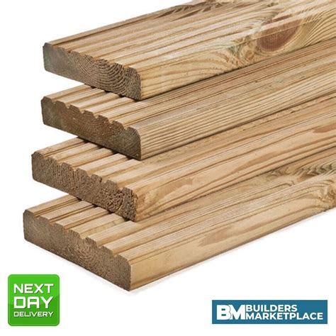 NEW Treated Timber Decking Boards Pressure Treated Timber 6 inch 150mm ...