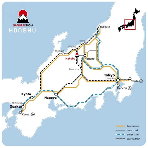 Bullet Train Japan Map - JR Pass Rail Line Map (With images) | Japan, Rail pass, Map / The ...