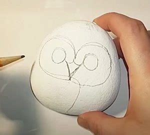 How To Paint Owl Rocks