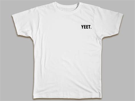 YEET Logo T-shirt - Etsy