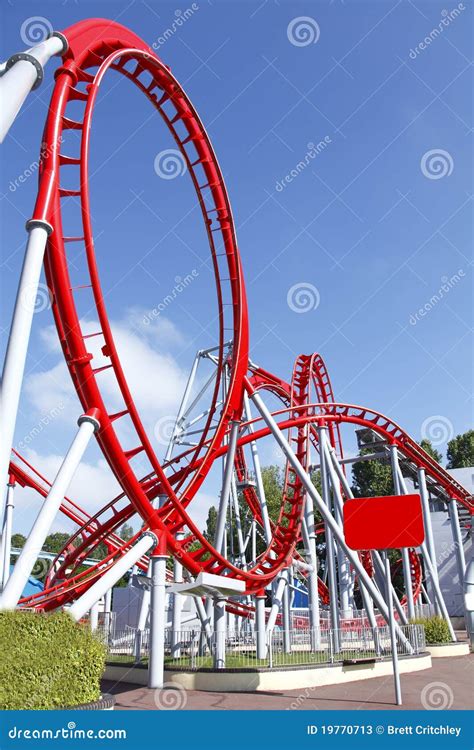 Roller Coaster Loop Stock Photos - Image: 19770713