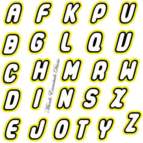 Printable Lego Font