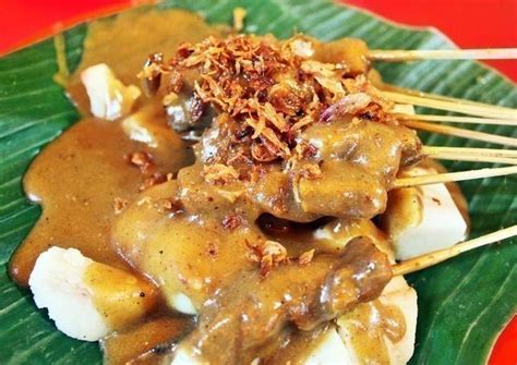 Sate Padang Kuah-Kuning🇮🇩 Satay Padang with Yellow Thick Sauce Recipe ...