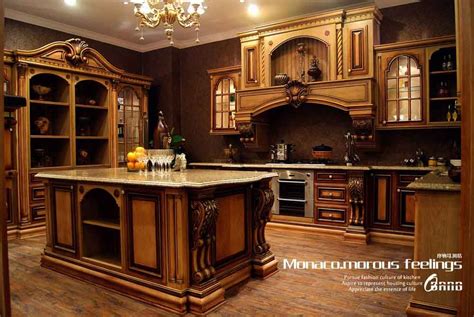 Best Luxury Kitchen Cabinets One Wall Layout With Island