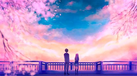 You Are My Cherry Blossom Wallpaper,HD Anime Wallpapers,4k Wallpapers ...