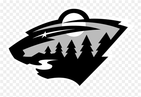 Minnesota Drawing Nhl Logo - Minnesota Wild Logo Svg Clipart (#5371854) - PinClipart