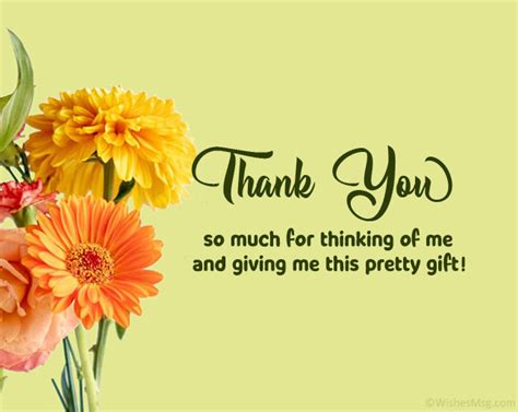 150+ Thank You Messages For Gift - WishesMsg