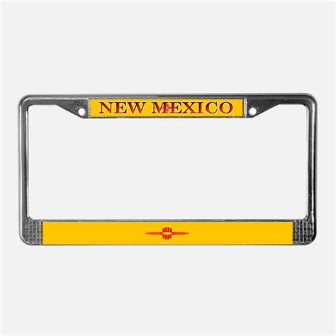 New Mexico Flag Licence Plate Frames | New Mexico Flag License Plate Covers - CafePress