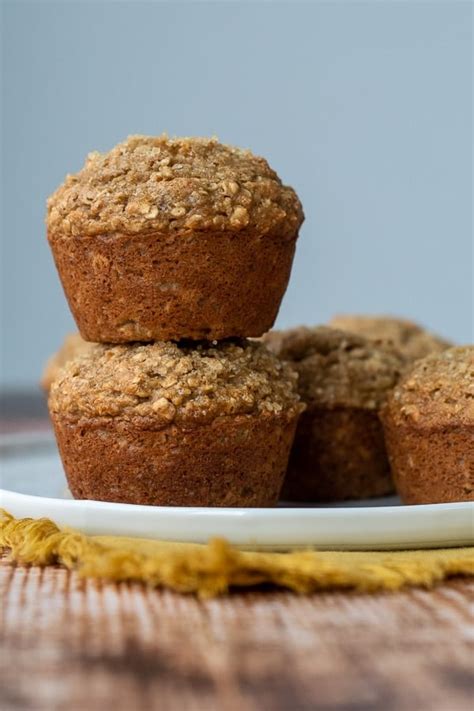 Applesauce Oatmeal Muffins (Gluten-Free Option) - Kid-Approved!