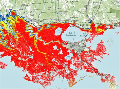 Flood Zone Map Louisiana | Zip Code Map