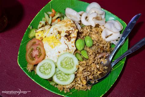 Nasi Goreng Petai (Stink Bean Fried Rice) at Mangga Besar