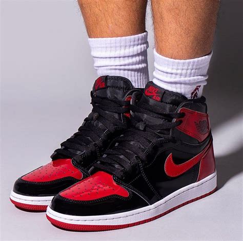 Detailed looks // Air Jordan 1 High OG “Patent Bred" | HOUSE OF HEAT