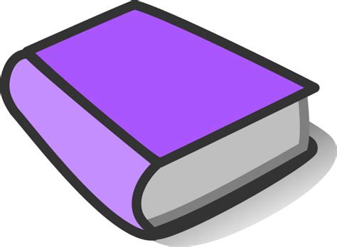 Purple Book Reading Clip Art at Clker.com - vector clip art online ...