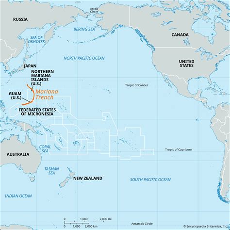 Mariana Trench | Depth, Location, Facts, Maps, & Pictures | Britannica