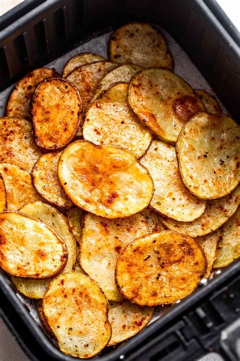 How to Make Crispy Potato Chips in the Air Fryer | Diethood