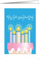 German Birthday Cards from Greeting Card Universe