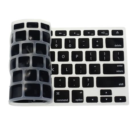 Laptop Keyboard Cover Black Silicone Keyboard Skin Cover For Apple Macbook Pro Air Mac Retina 13 ...