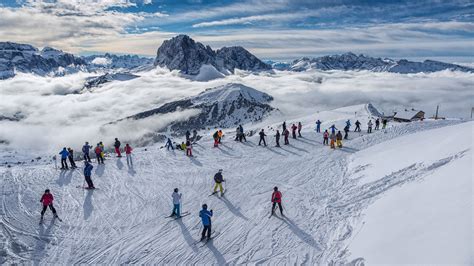 Winter - Seceda Cableways AG - Ortisei in Val Gardena - Dolomites - South Tyrol - Italy