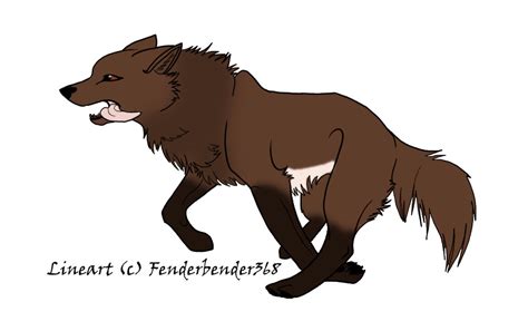 Dark Brown Wolf by Adoptable-Central on DeviantArt