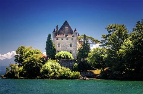 Castle Yvoire Photograph by Steven Nelson | Fine Art America