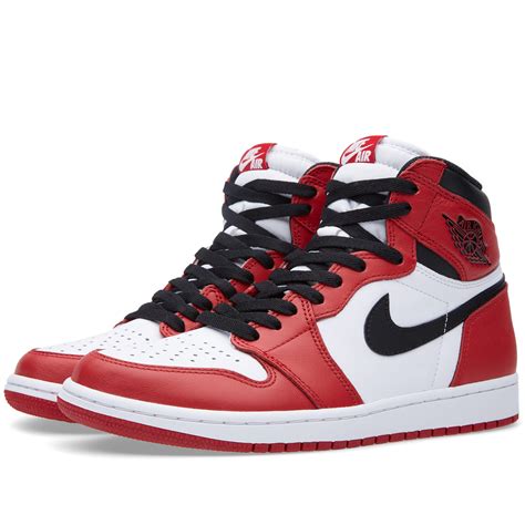 Air Jordan 1 Red And White - Communauté MCMS