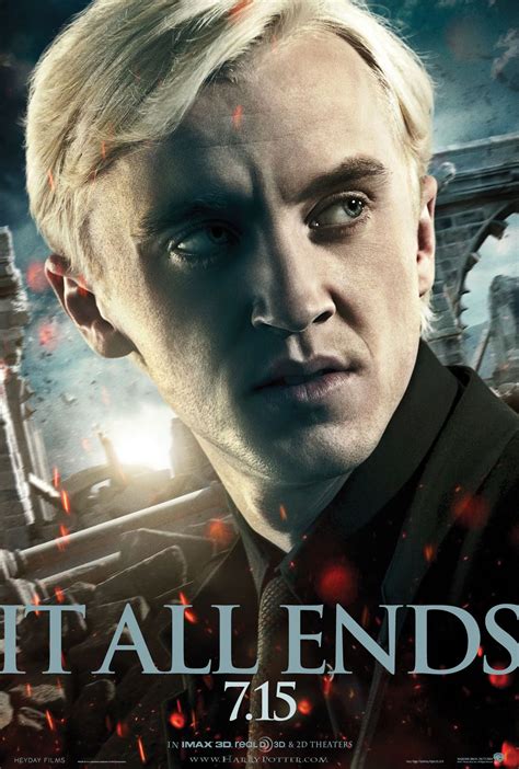 Draco HARRY POTTER AND THE DEATHLY HALLOWS - PART 2 Poster | Collider