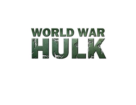 World War Hulk - LOGO by MrSteiners on DeviantArt