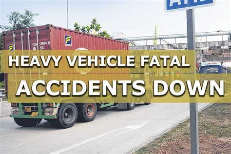 Fatal accidents involving heavy vehicles hit three-year low in 2018