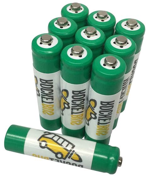 10 Replacement Rechargeable AAA Battery for Panasonic HHR-55AAABU