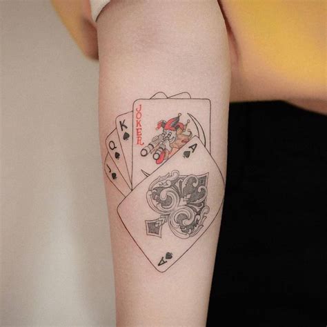 Deck Of Playing Cards Tattoo