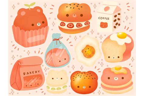 Cute Chibi Food People