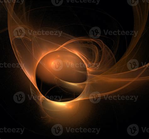 illustration of orange space planet star system, color graphics, background 15169856 Stock Photo ...