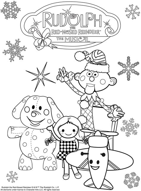 Misfit Toys Coloring Pages Elephant Coloring Pages