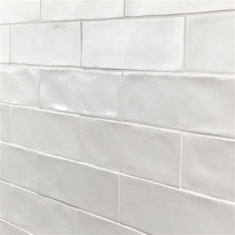 Bayou White 3x12 Matte Ceramic Subway Wall Tile | White subway tile ...