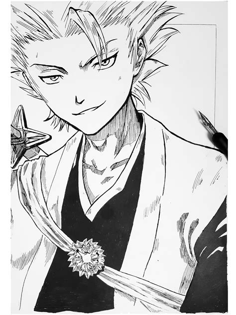 Fanart of Toshiro I made : r/bleach