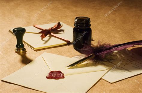 Old-fashioned letter — Stock Photo © geniuslady #2185216