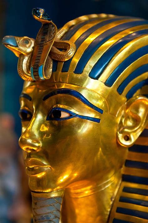 Gold Mask of of King Tut ~ Egyptian Museum ~ Cairo ~ Egypt | Ancient ...