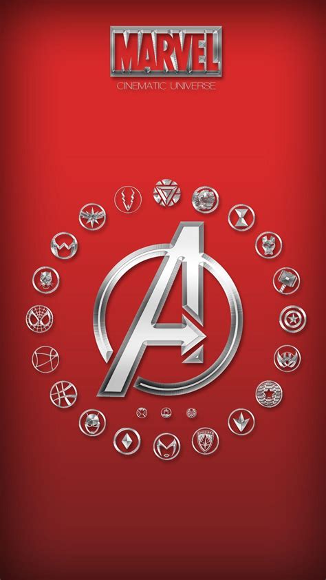 Marvel Logo iPhone Wallpapers - Top Free Marvel Logo iPhone Backgrounds - WallpaperAccess