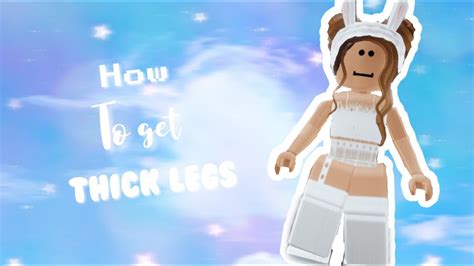 How to make a thicc avatar in roblox