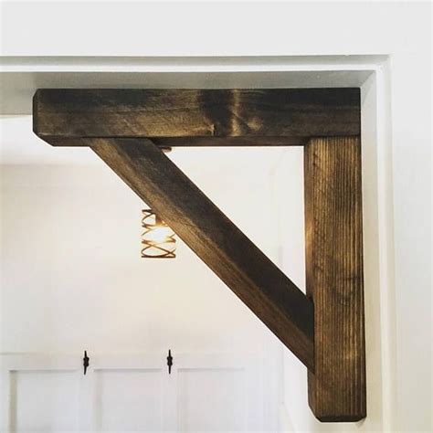 These are handmade wooden corbels- perfect accent to any door way. Adds so much warmth and ...