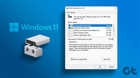 9 Quick Ways to Run Disk Cleanup in Windows 11 - Guiding Tech