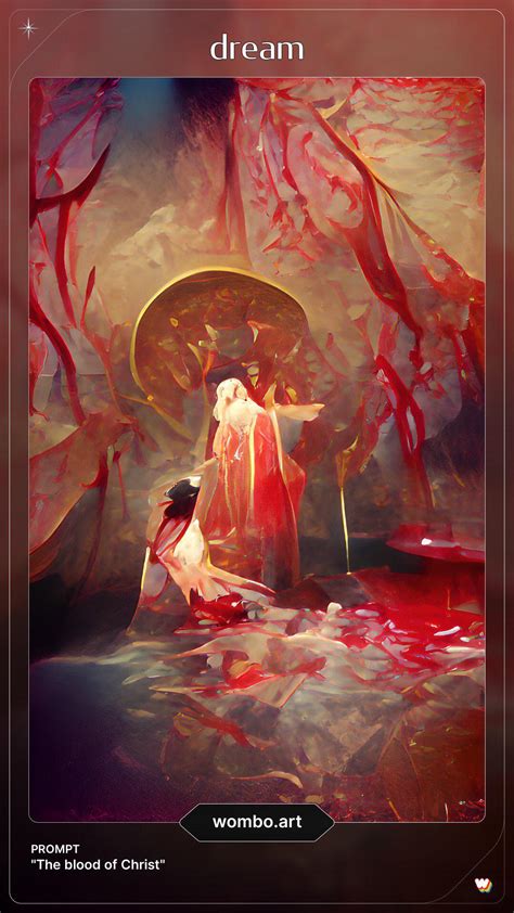 "Blood of Christ", an AI Generated Art : r/Christianity