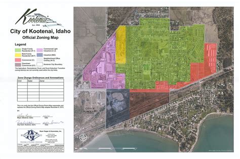 City of Kootenai Zoning Map - City of Kootenai