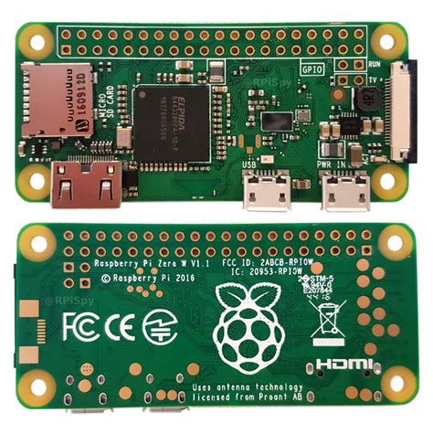 Raspberry Pi Zero W V1 1 Specs - Raspberry